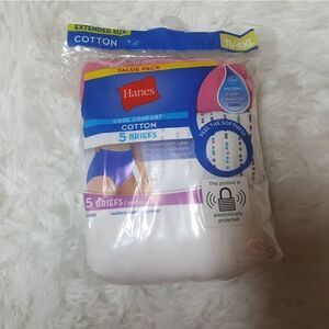 Hanes Underwear cotton Wicking cool comfort briefs Women’s 11 Multicolor Tagless